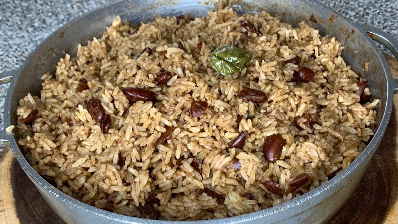 THE PERFECT RED BEANS AND RICE STEP BY STEP |RICE AND PEAS HAITIAN STYLE| GREAT FOR BEGINNERS