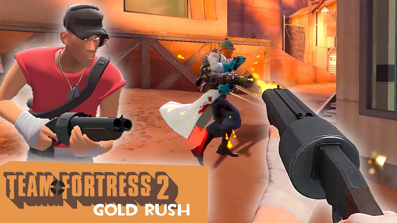 Team Fortress 2 Gold Rush Scout Gameplay