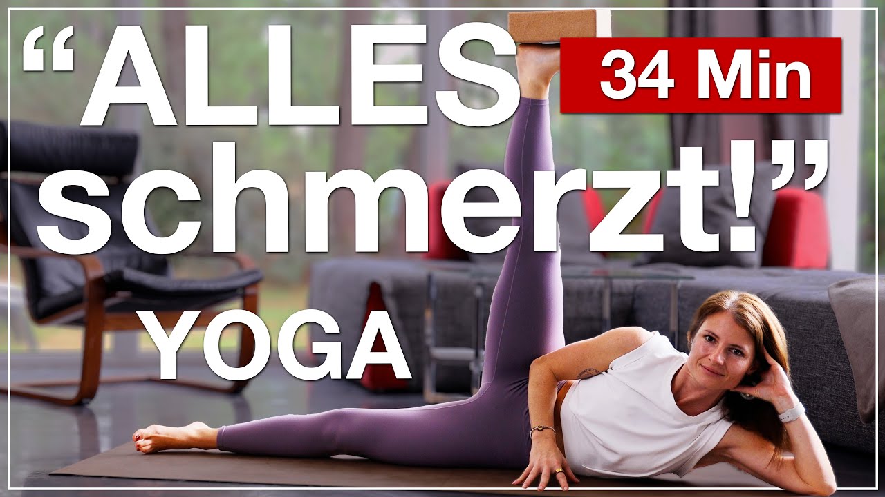 Wenn alles schmerzt, hilft Bewegung 🧘‍♀️ | einfaches Yoga