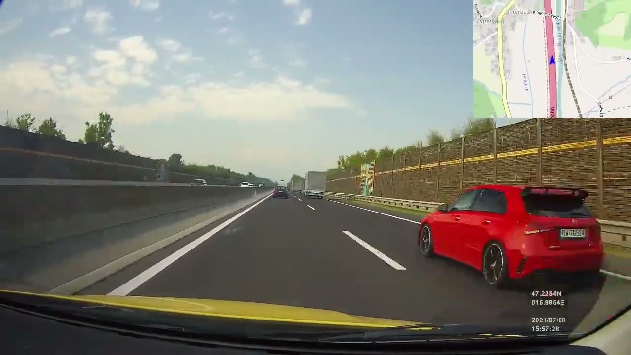 Австрия. Автомагистраль A2, Грац-запад — Вена-Инцерсдорф, 2021, 4x
