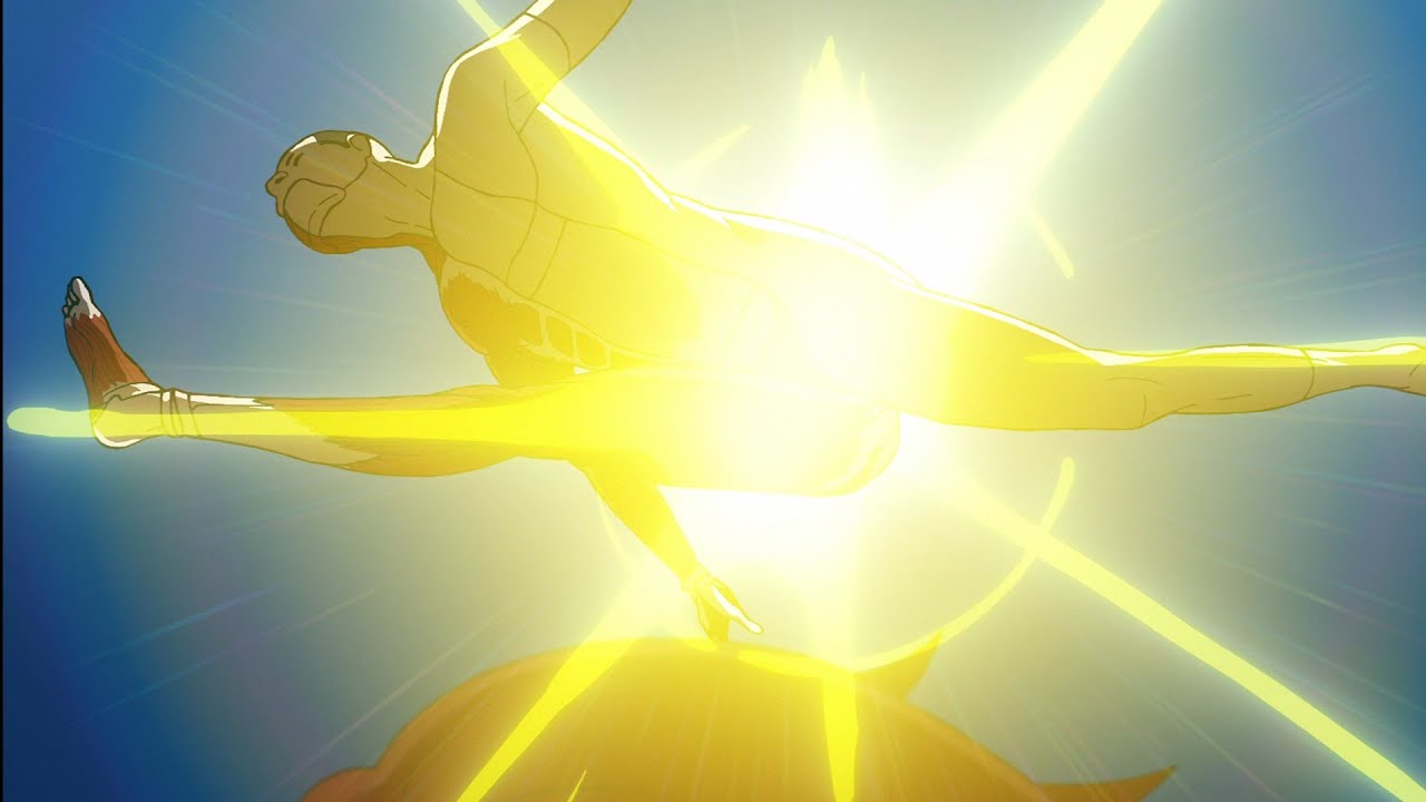 Taro Running At Okarun | Dandadan Dub