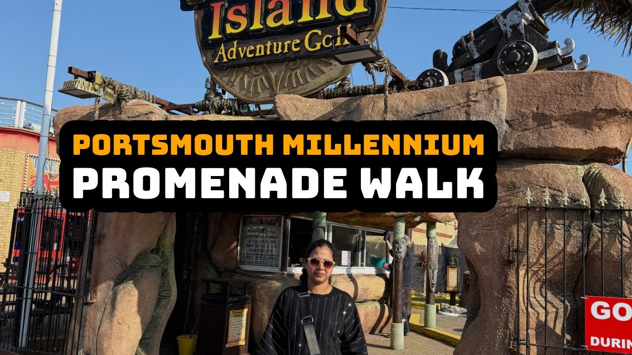 Portsmouth Millennium Promenade Walk | Tripci Vlog | Vlog #181