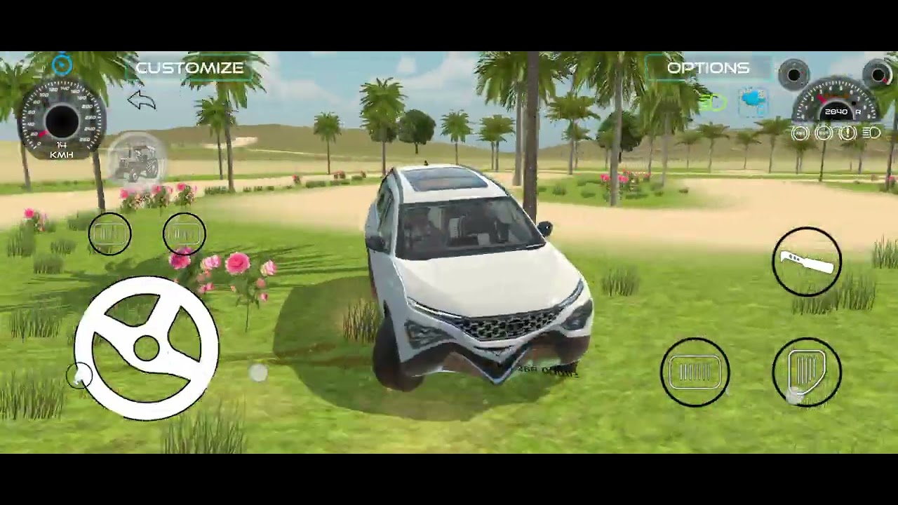 Tata Safari 😱Car Driving! 😎Indian Vehicles Simulator 3D Games.🎯#gaming #viral #trending #shorts 