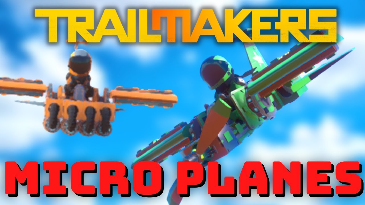 Trailmakers Multiplayer Micro Planes Race CHALLENGE!!