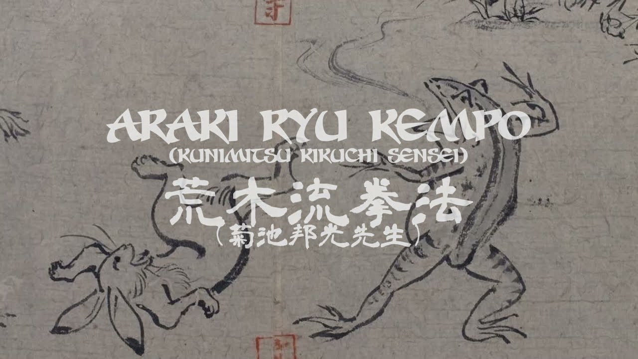 荒木流拳法:  菊池邦光先生 Araki Ryu Kempo: Kunimitsu Kikuchi Sensei