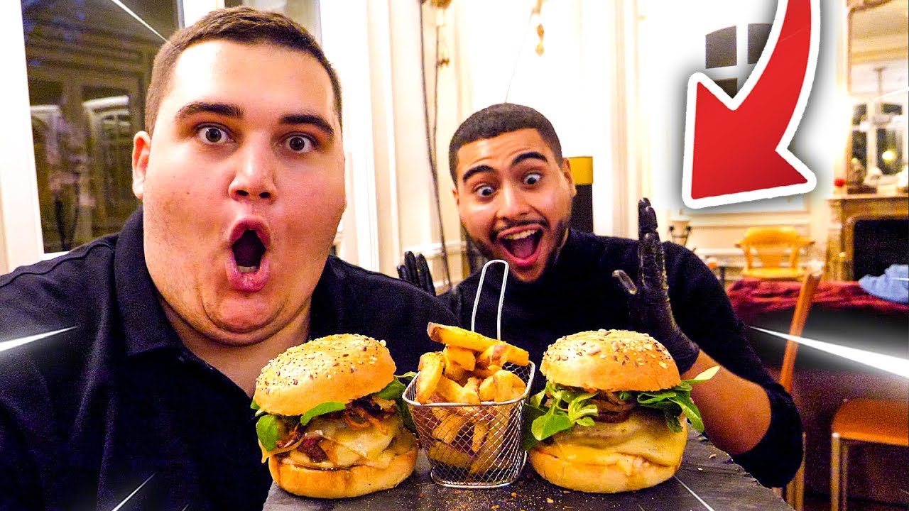 DÉGUSTATION DE BURGERS 5 ÉTOILES À 50€ DANS UN CHÂTEAU !
