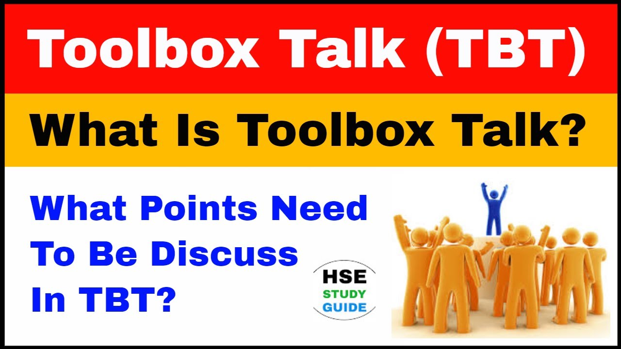 What Is Toolbox Talk | TBT / PEP Talk / Safety Talk | HSE STUDY GUIDE #shorts