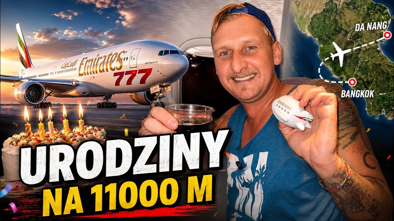 21 | Pierwszy Raz Spędzam Urodziny w Samolocie 