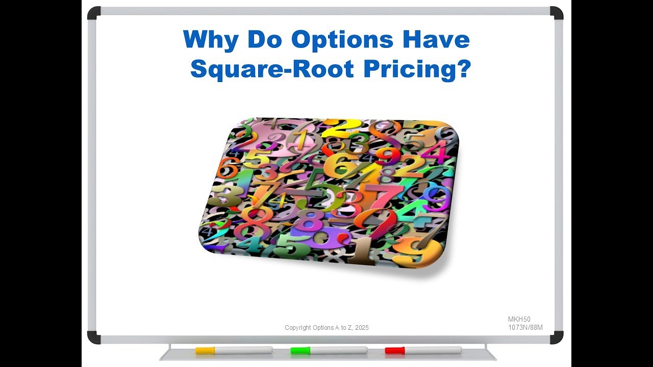 Why Do Options Have Square-Root Pricing?