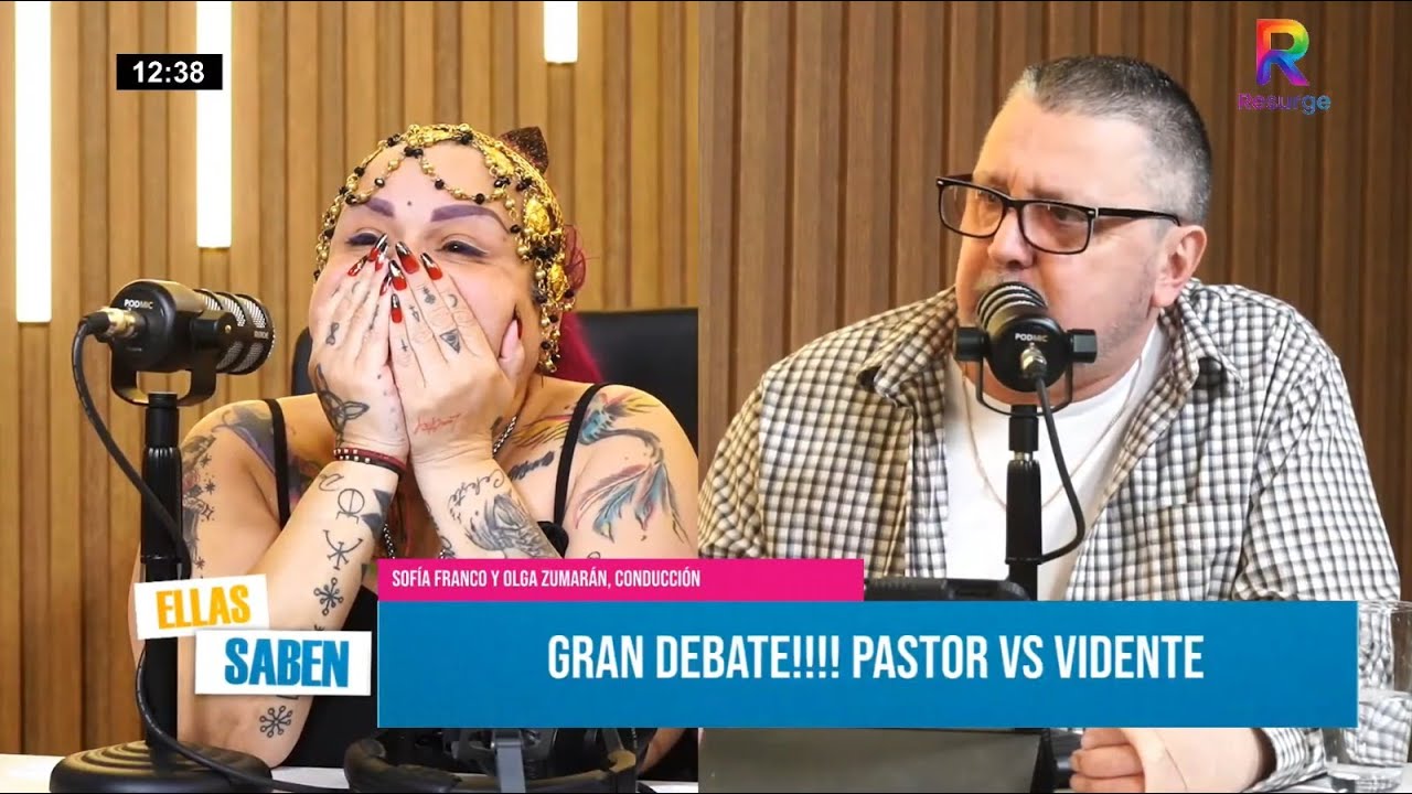 🔥 ¡FUERTE DEBATE! PASTOR UBIERNA Y LA BRUJA BIBIAN ARANGO SE ENFRENTAN EN RESURGE TV💥