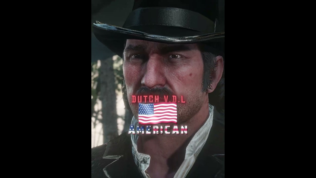 Characters Nationalities - #reddeadredemption #rdr2 #arthurmorgan #gaming #shorts