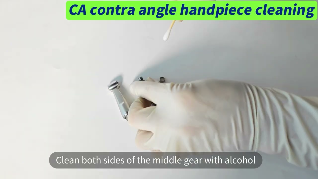 Low speed handpiece maintenance video | APPLEDENTAL
