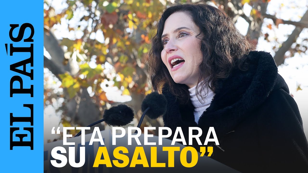 Ayuso dice que “España está abandonada a una mafia