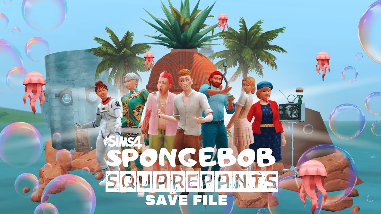Файл сохранения «Губка Боб Квадратные Штаны» — Sims 4 Tour & Showcase