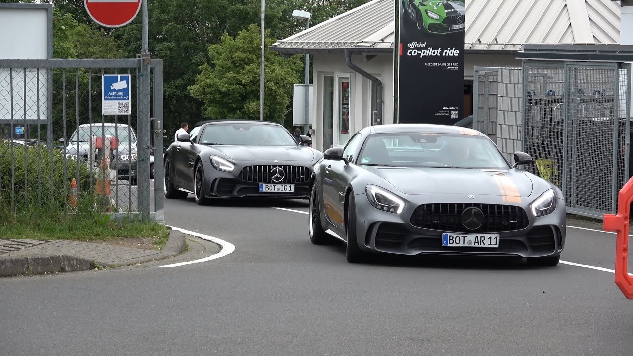 Cool & Sports Cars Entering/Exiting The Nürburgring On A Sunday