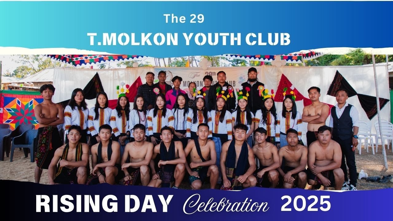 The 29 T.Molkon Youth Club || Rising Day Celebration 2025 || Night Programme ||