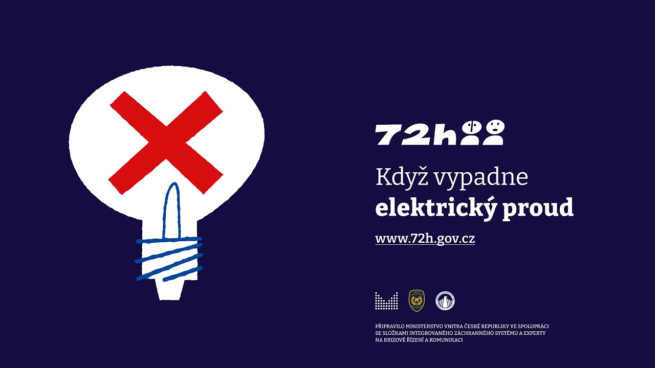 72 hodin: Co dělat při výpadku elektřiny