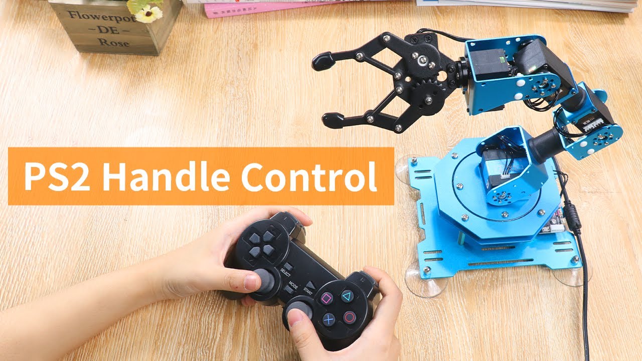 xArm 1S Robotic Arm PS2 Handle Control
