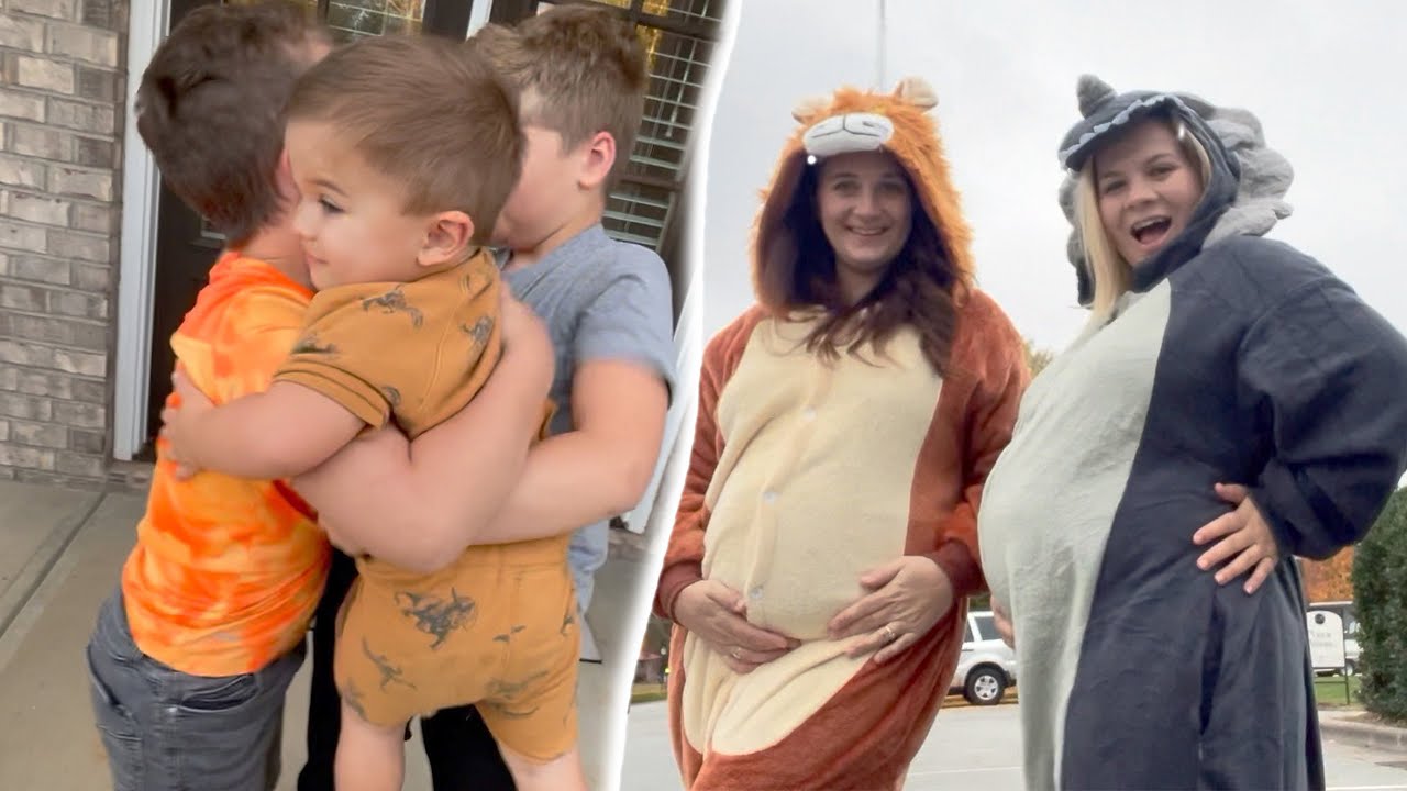 Jaxton's Reaction To Seeing Family 🥹 Pure happiness!!