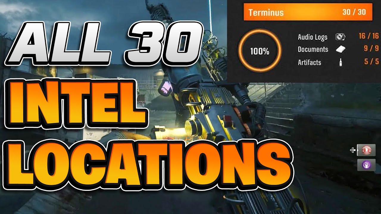 ALL INTEL LOCATIONS TERMINUS GUIDE Black Ops 6 ZOMBIES