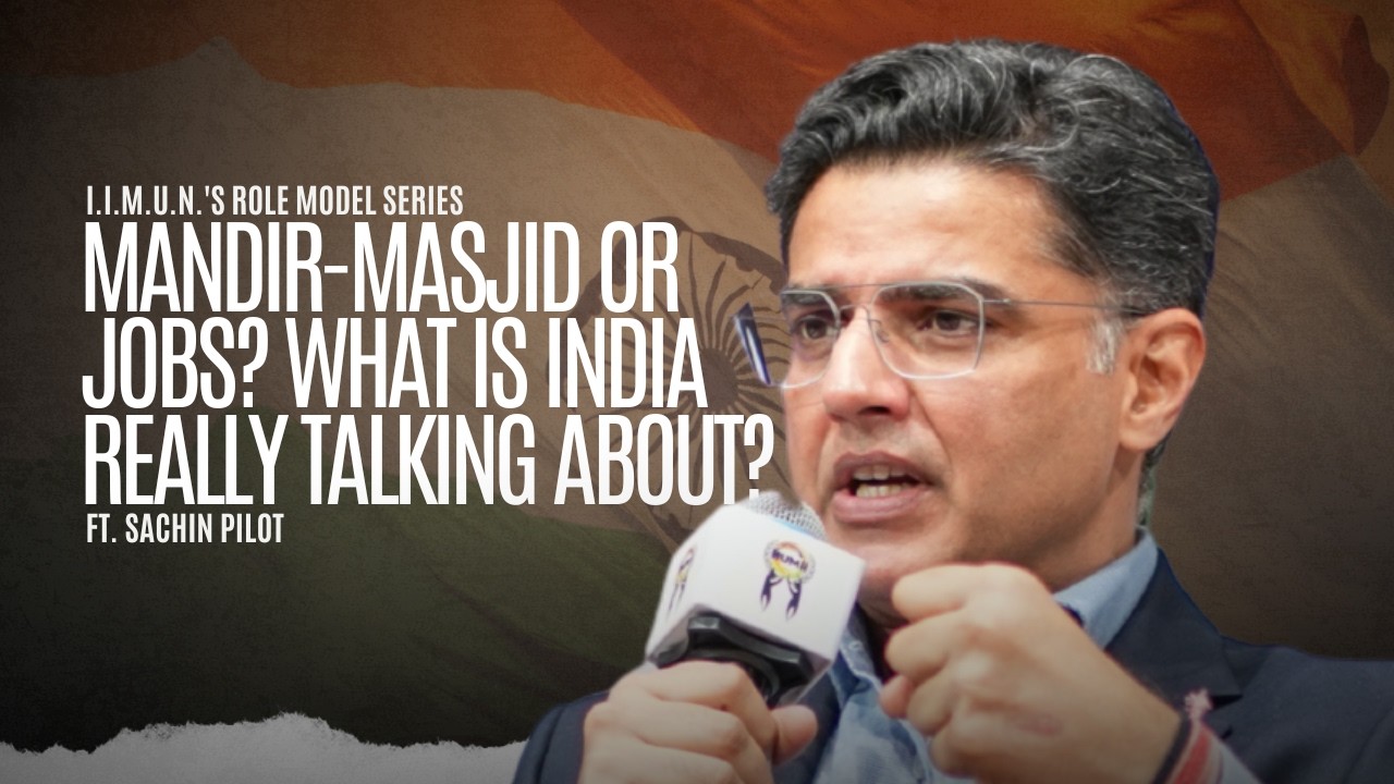The Hard Questions About Jobs, Growth & Governance ft. Sachin Pilot