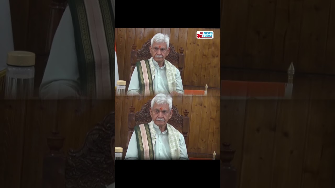 LG Manoj Sinha chairs 36th University Council Meeting of SKUAST at Lok Bhavan Srinagar