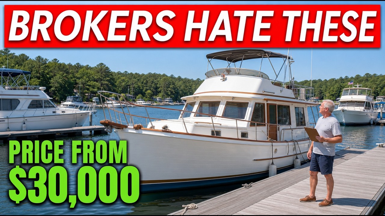 5 Trawlers Brokers Refuse to List (But Retirees Are Tracking Them Down Anyway)