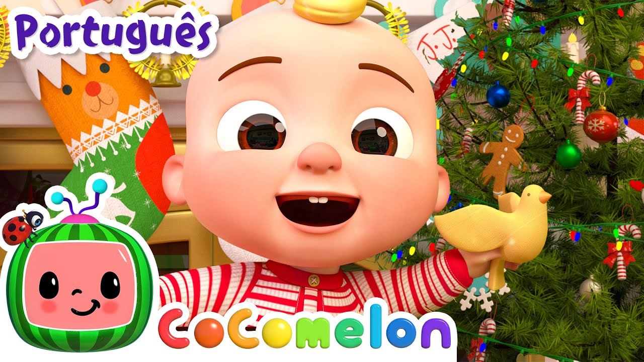 12 dias de Natal | CoComelon Natal | Músicas Infantis e Desenhos Animados em Português