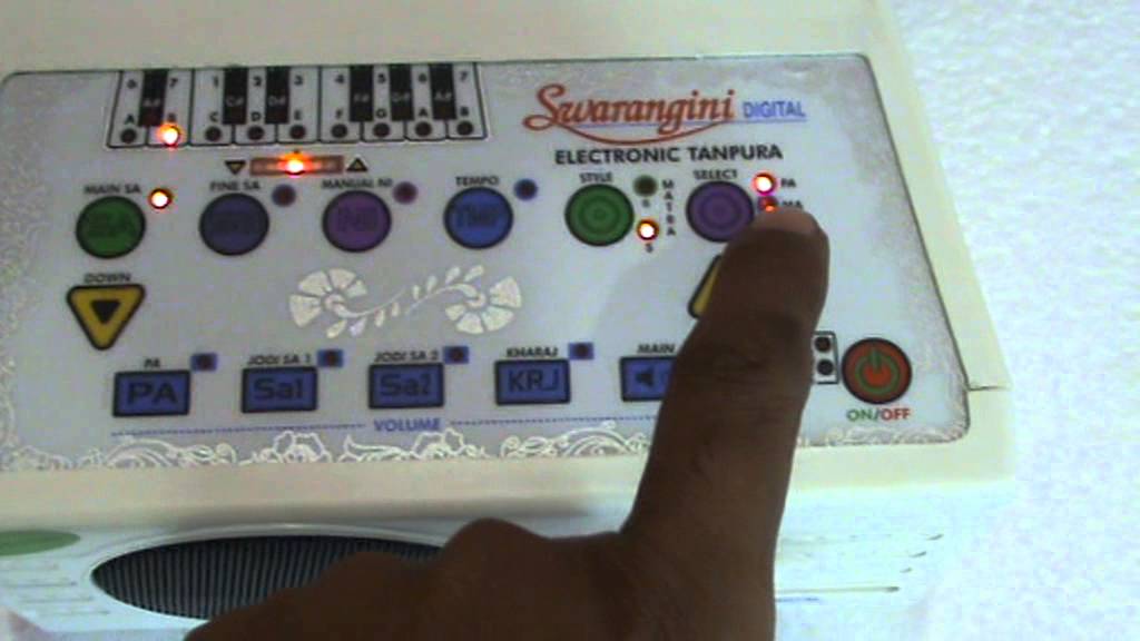 BUY Swarangini Digital~ELECTRONIC TANPURA, TAMBORA, TAMBURA, TANPURI~