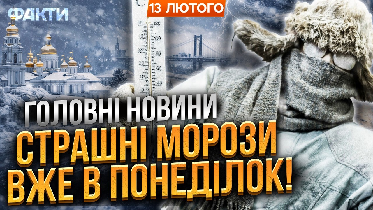 МОРОЗИ до -18°C! В Україну СУНЕ ЦИКЛОН зі снігом і ожеледицею! Прогноз погоди ОШЕЛЕШИВ