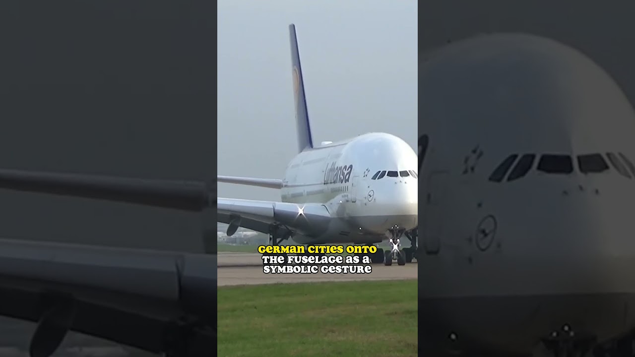 Did you KNOW all LUFTHANSA planes have NAMES?? #shorts