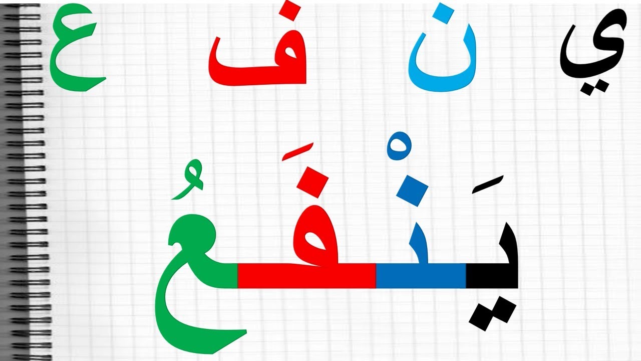كيفية تعلم القراءة والكتابة بطريق بسيطة / جمع الحروف وتوين الكلمة