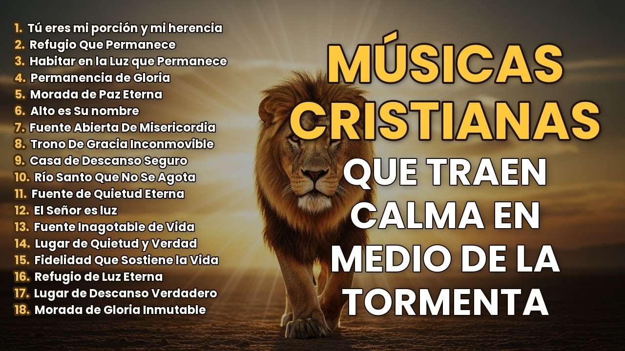 Música Cristiana ✝️ para Renovar las Fuerzas en la Presencia de Dios