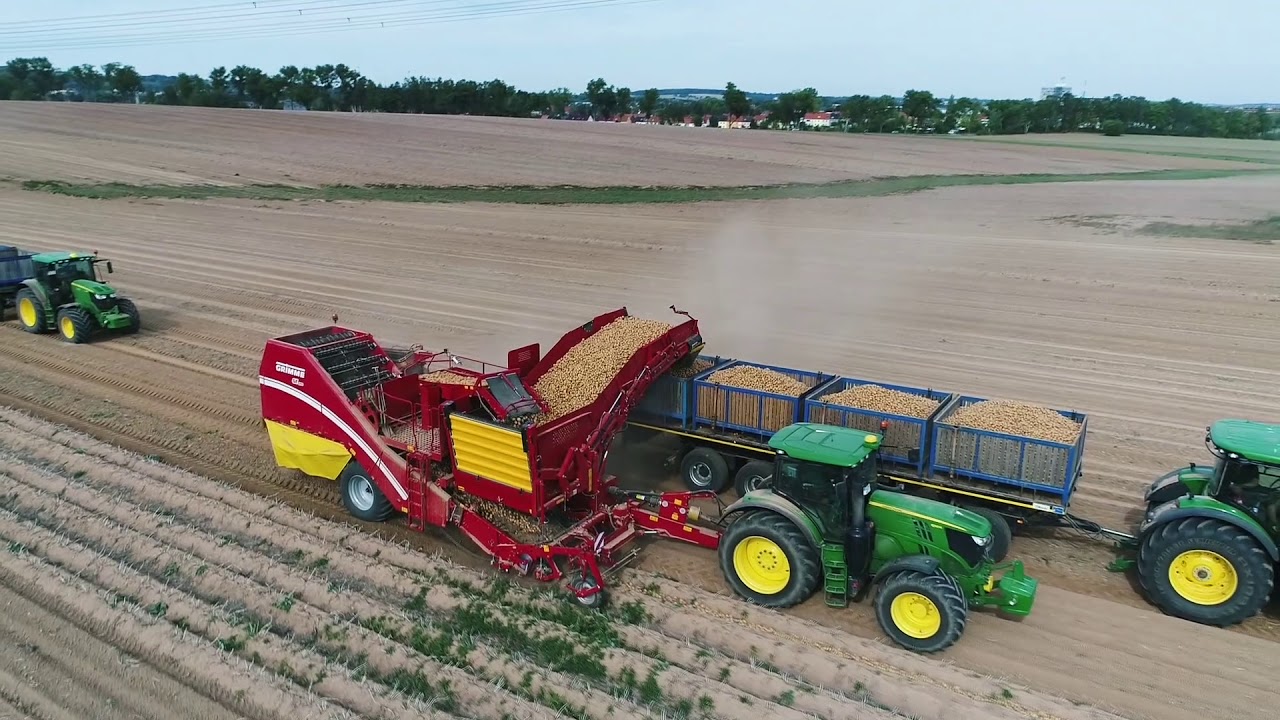 GRIMME WR 200 & SE 260 | 2+2= 4 рядки