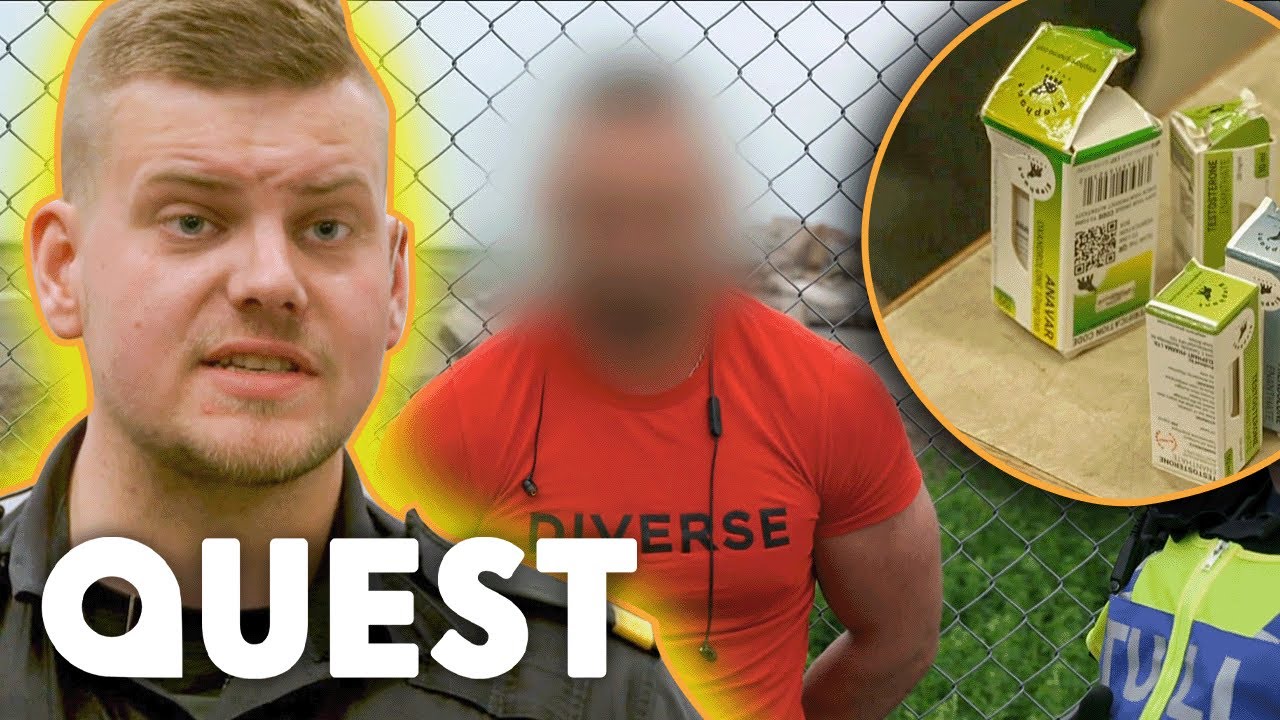 Gym Bro Caught Smuggling HUGE Haul Of Steroids And Testosterone | Border Control Sweden