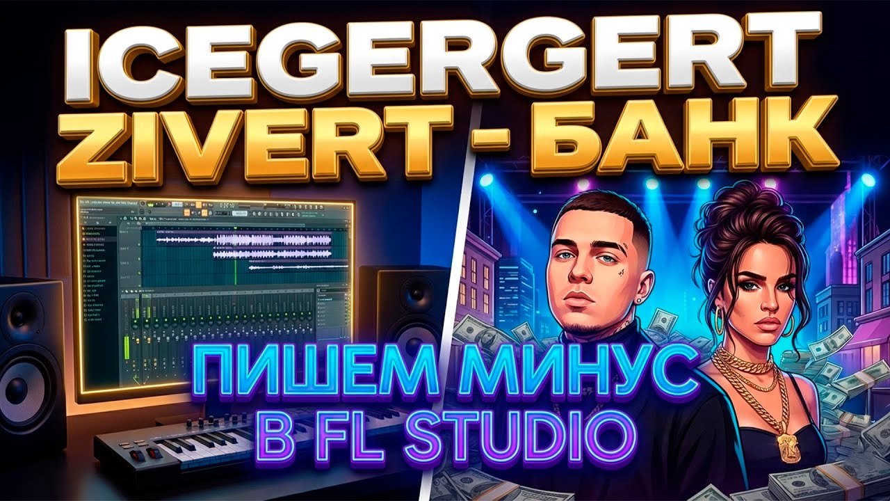 ICEGERGERT & ZIVERT - БАНК ПИШЕМ МИНУС В FL STUDIO