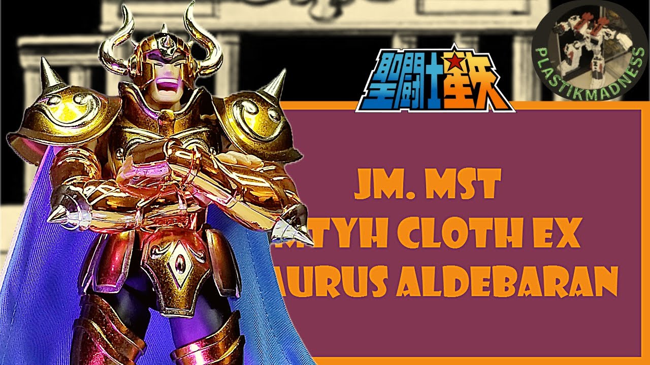 TAURUS ALDEBARAN - JM.MST Myth Cloth EX Anime color REVIEW - SAINT SEIYA