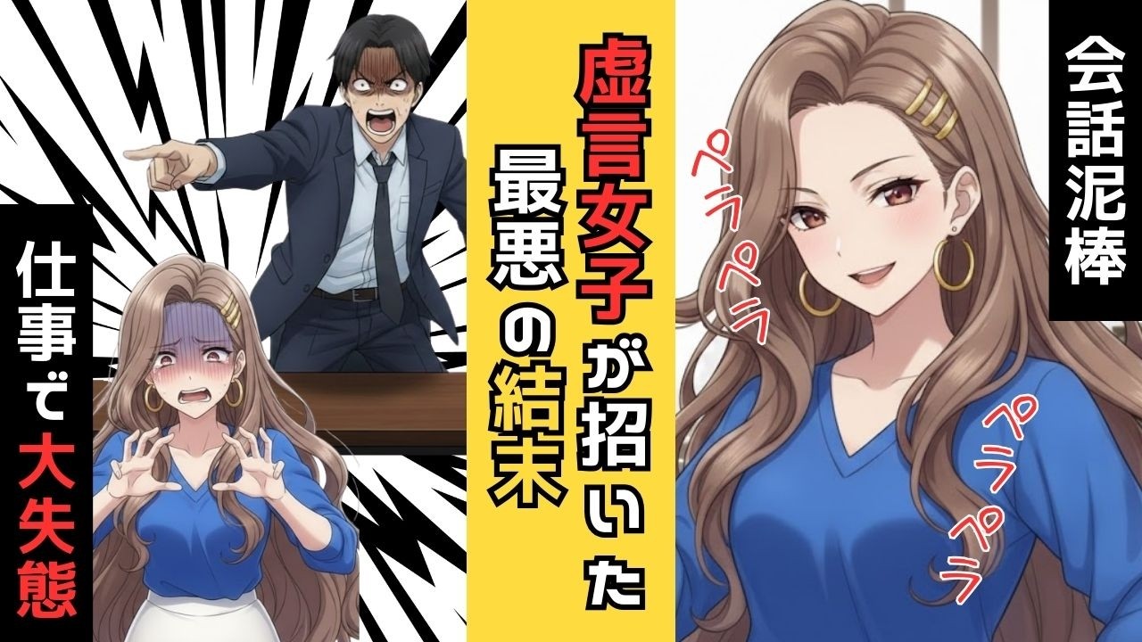【漫画】「これが海外のトレンドなの！」会話泥棒マウント女子が取引先を激怒させた末路…
