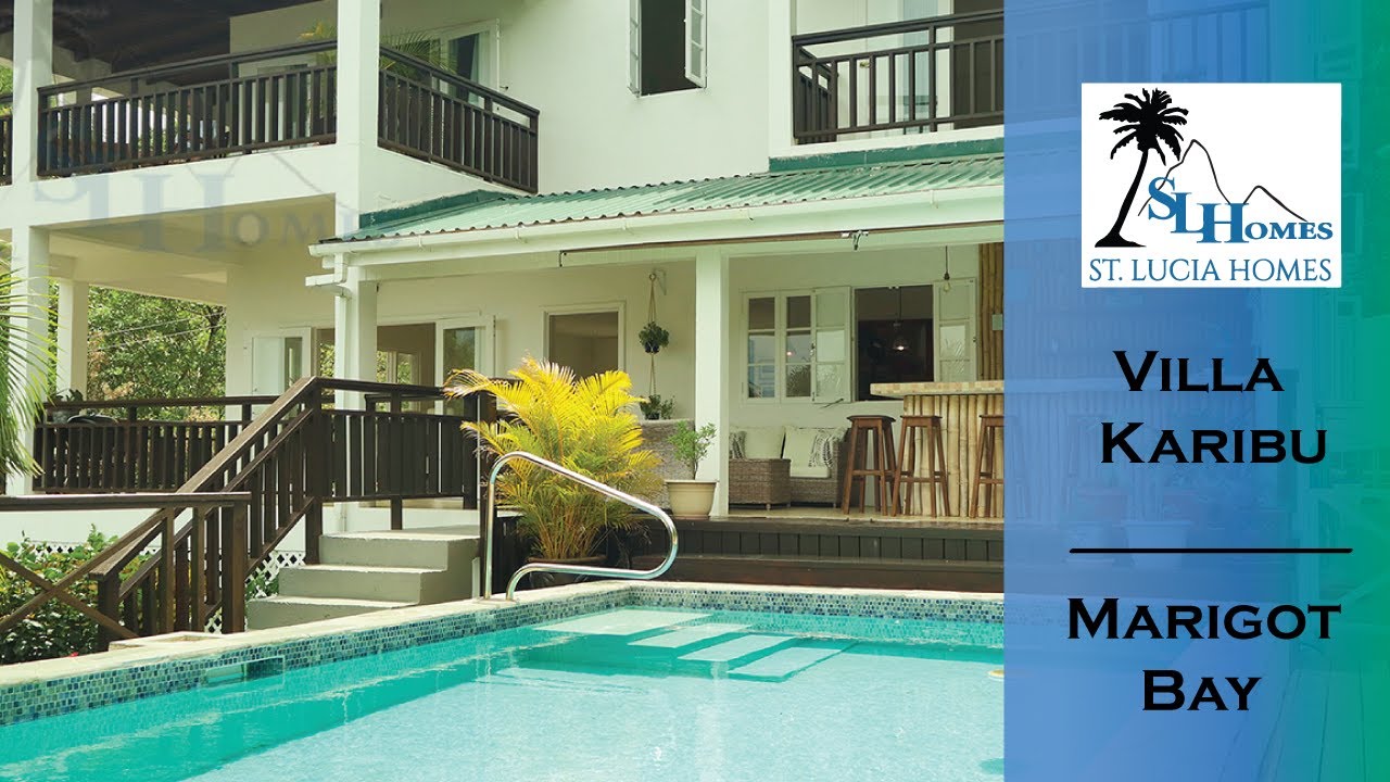 VILLA KARIBU - MARIGOT -  SAINT LUCIA