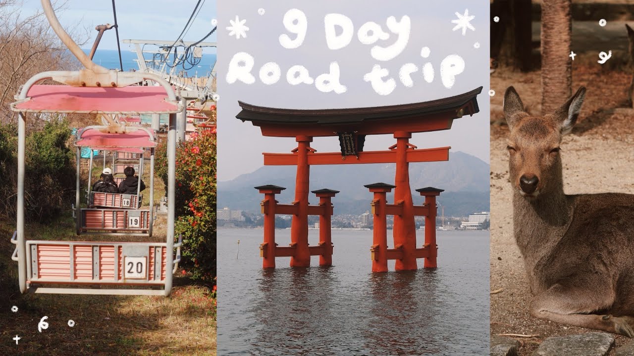 9-day Japan road trip ❄️ Takamatsu / Okayama / Hiroshima / Izumo / Tottori