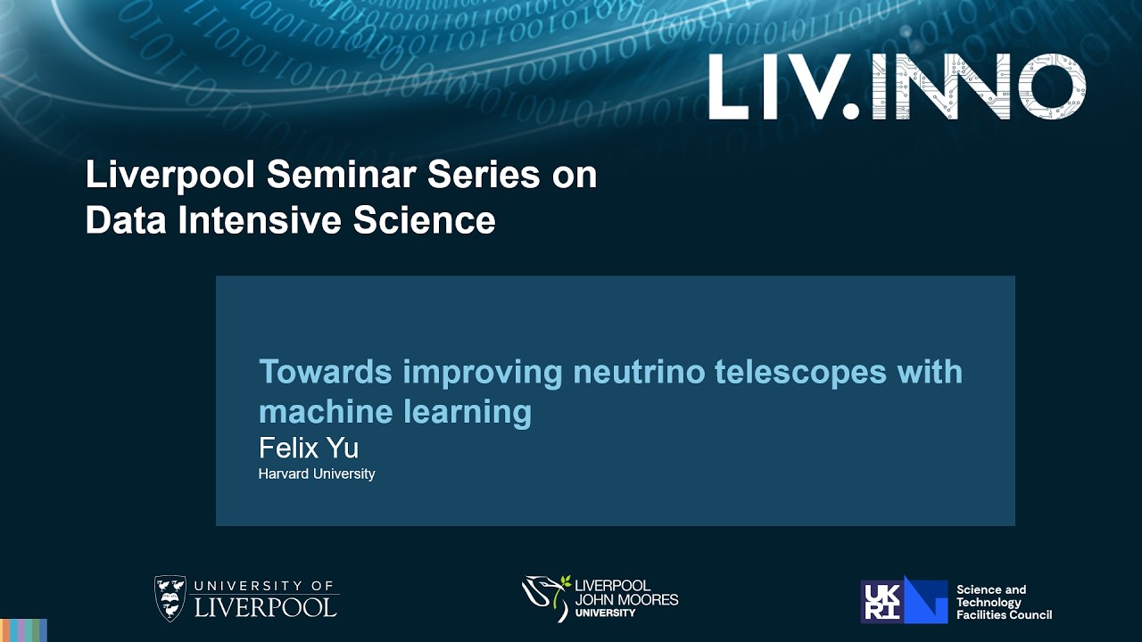 Towards improving neutrino telescopes with machine learning | Felix Yu