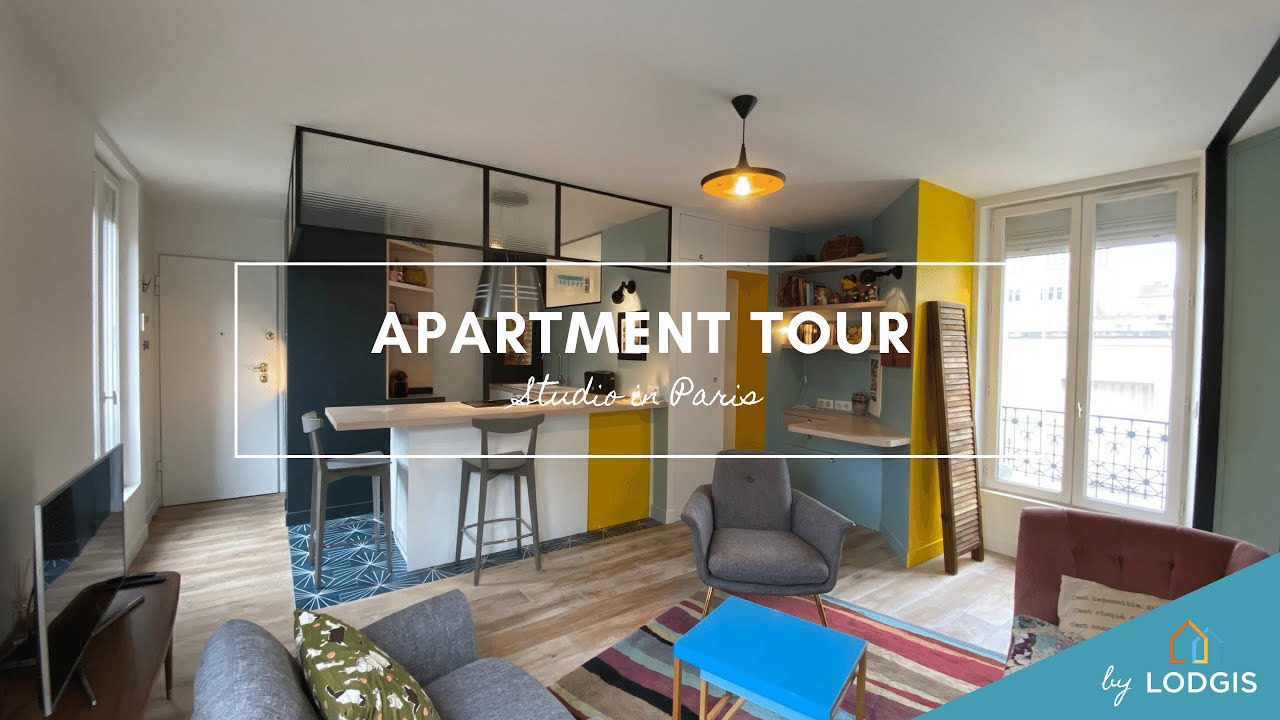 Apartment Tour // Furnished  35.3m2 in Paris – Ref : 11421430