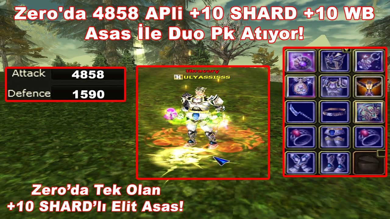 KhangNOCHA - Zero with 4858 AP +10 SHARD +10 WB Duo Pk with Staff! | Knight Online