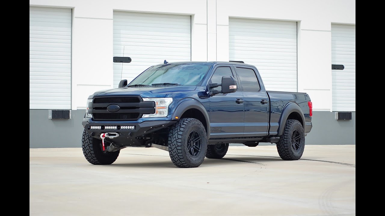 F150, готовый к бездорожью, с массой улучшений! Подвеска Raptor и турбонаддув!
