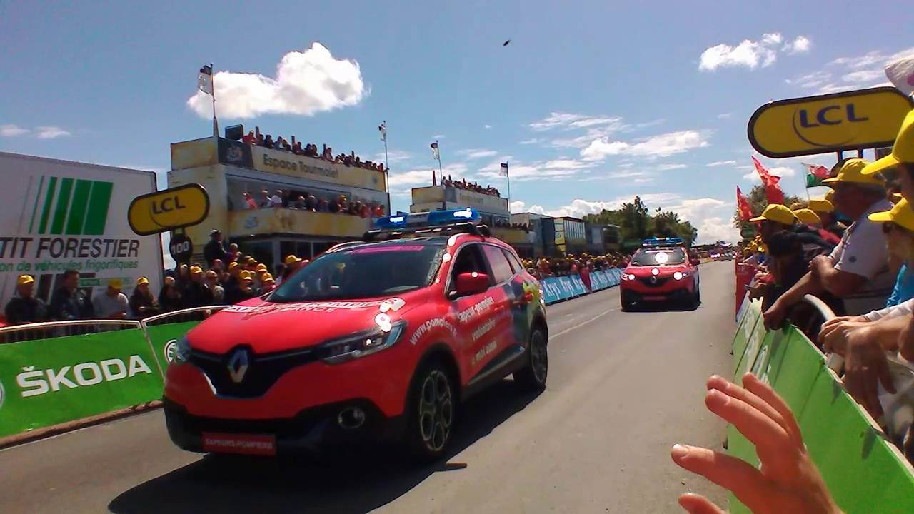 la caravane publicitaire du Tour de France 2016