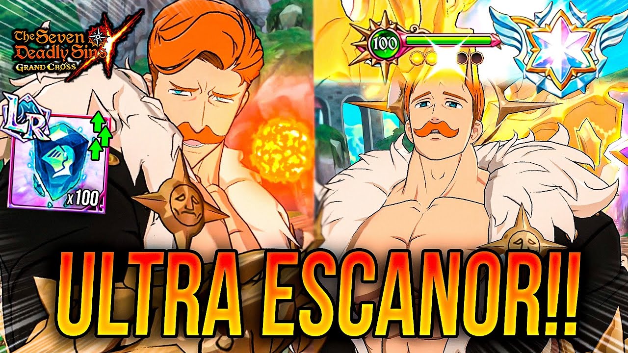 EL HUMANO MÁS FUERTE!!! ESCANOR LR ULTRA DESPERTAR DESTRUYE PVP! 🙂 | Seven Deadly Sins: Grand Cross
