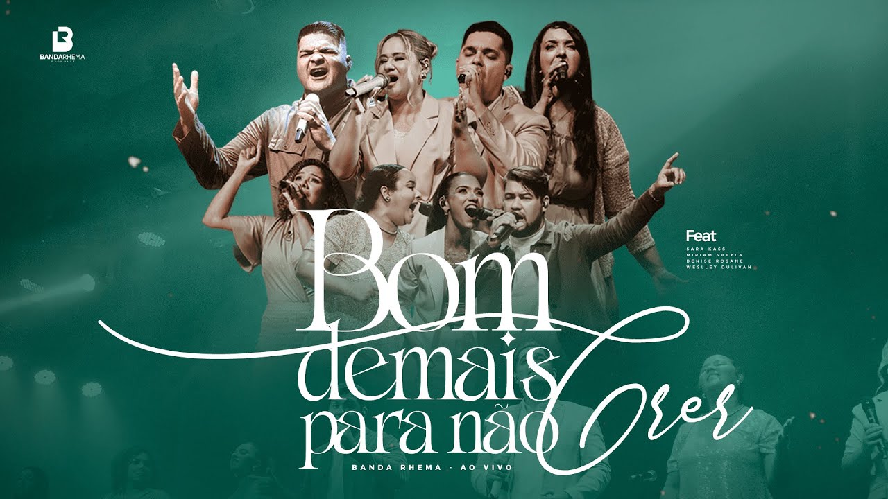 Bom Demais Para Não Crer + Espontâneo |  Banda Rhema Oficial | Ao Vivo | [Cover]