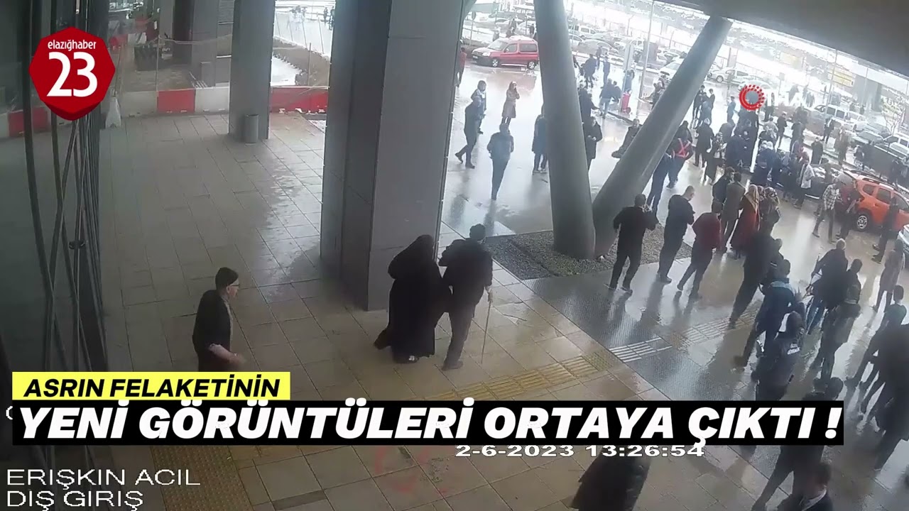 ASRIN FELAKETİ DEPREMİN YENİ GÖRÜNTÜSÜ, YER ELAZIĞ FETHİ SEKİN ŞEHİR HASTANESİ !