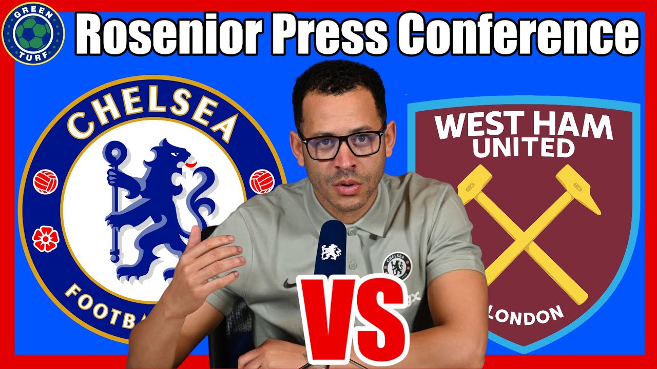 Colwill is BACK! Cole Palmer to START | Liam Rosenior Press Conference, Chelsea vs West Ham