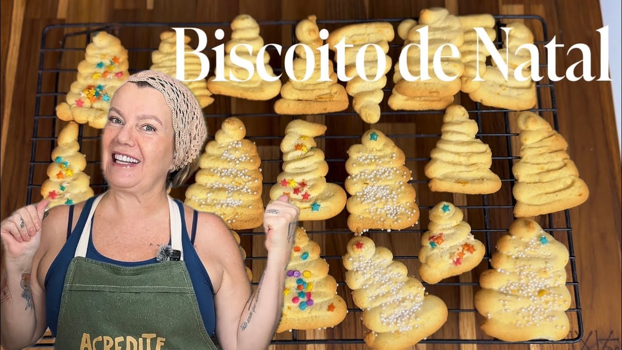 Biscoito de Natal • como faço meu extrato de baunilha 